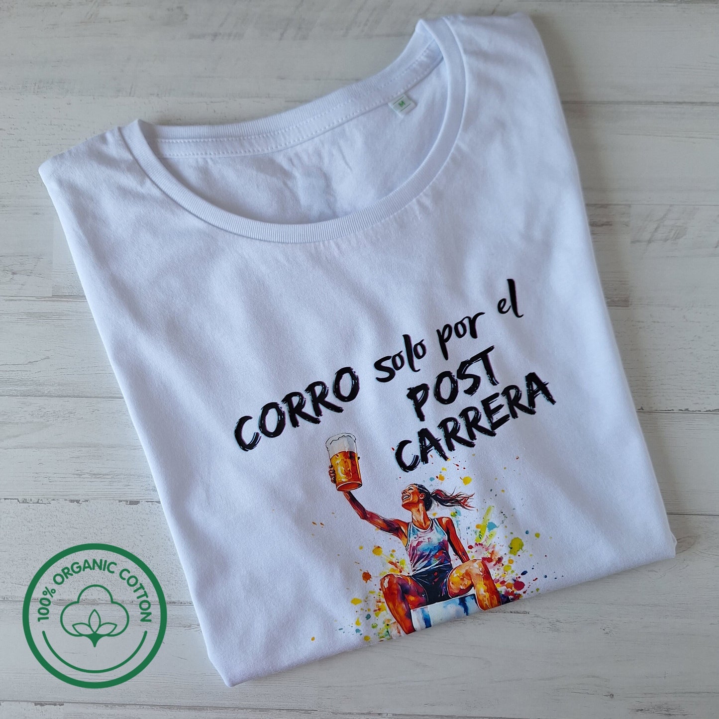 Post carrera  · Camiseta chica