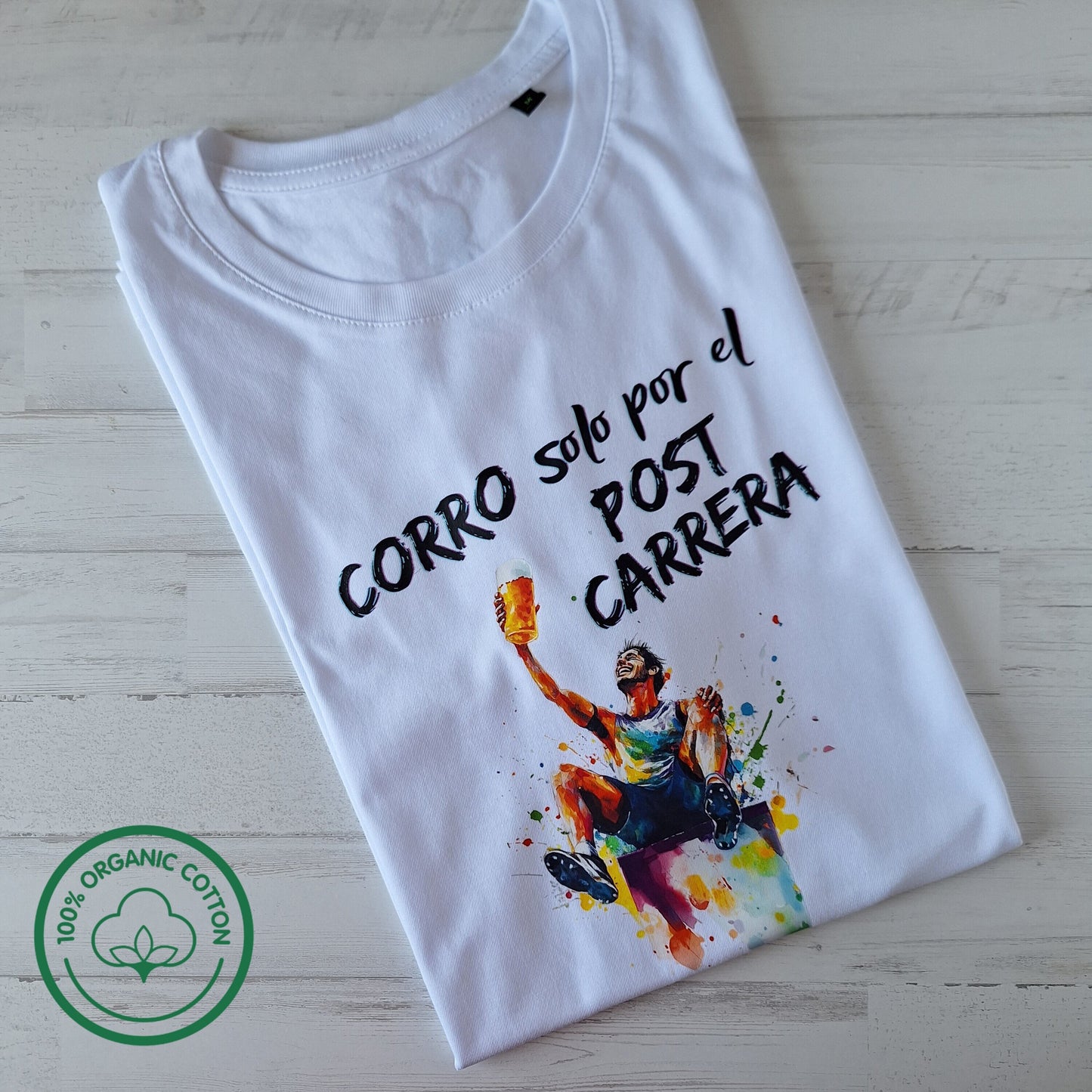 Post carrera  · Camiseta chico