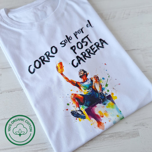 Post carrera  · Camiseta chico