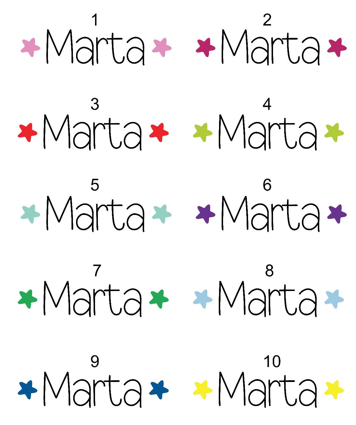 Perchas personalizadas