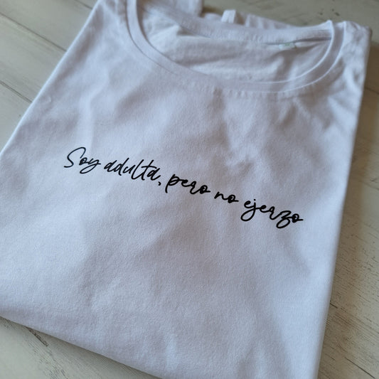 Soy adulta · Camiseta