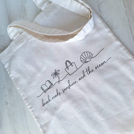 Lecturas al sol · Tote bag