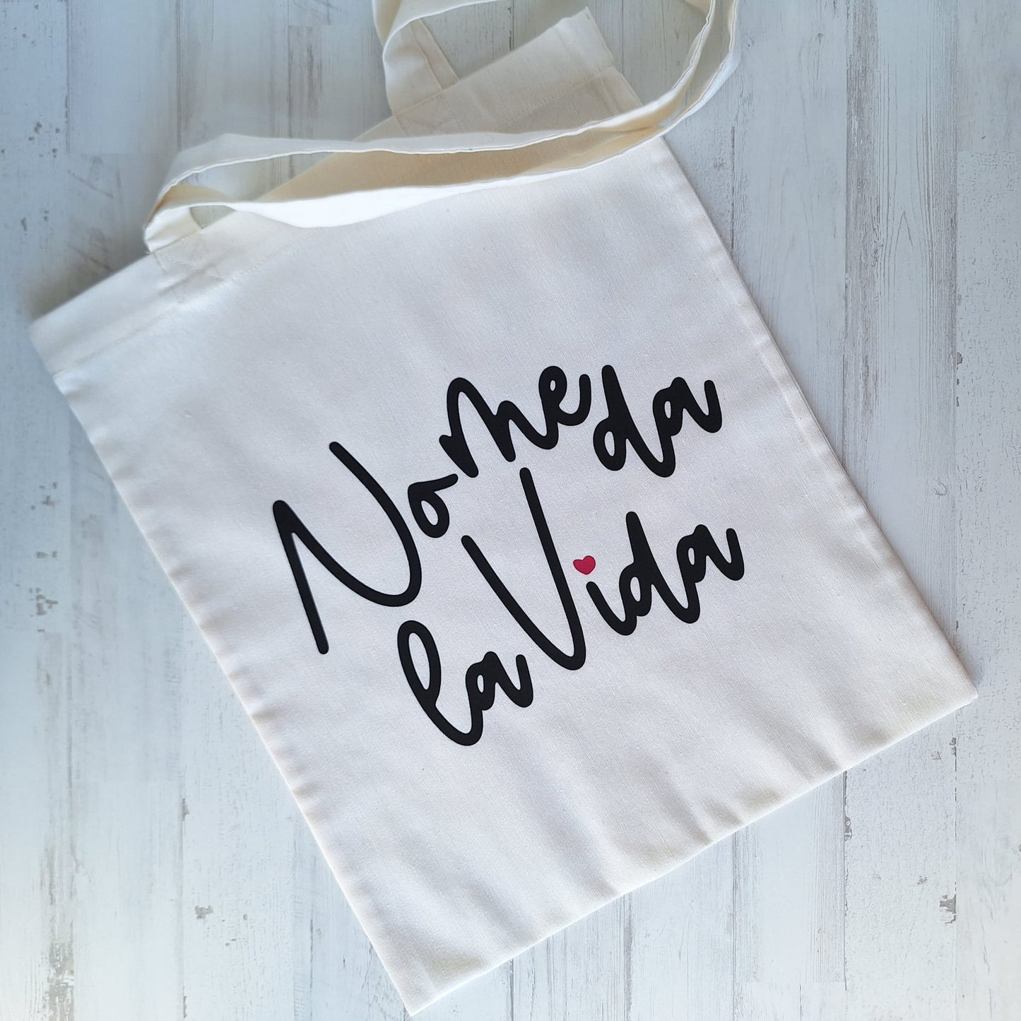No me da la vida · Tote bag