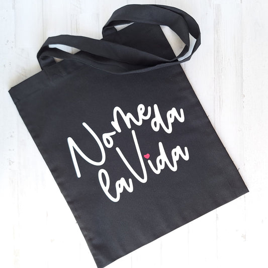 No me da la vida · Tote bag