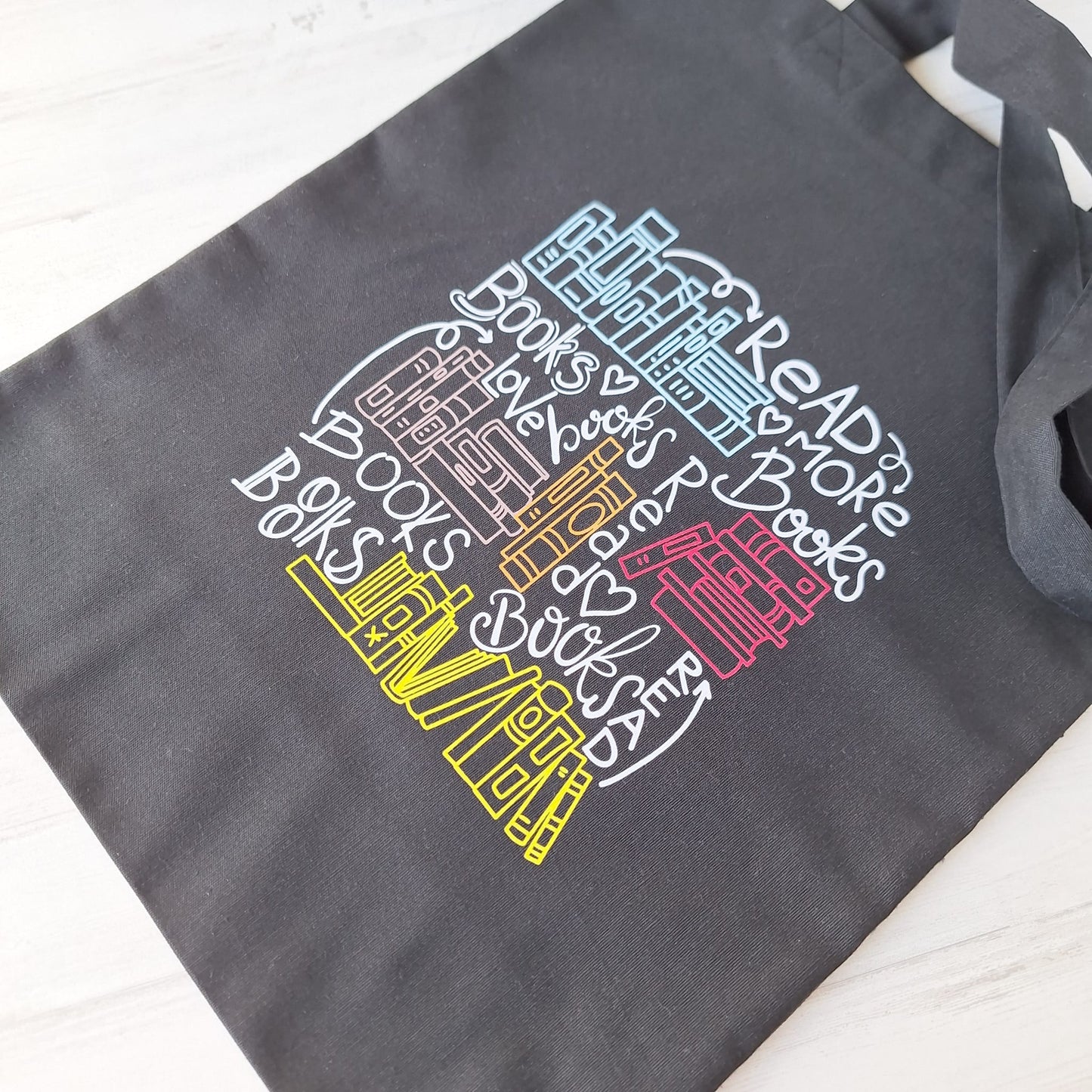 More books · Tote bag