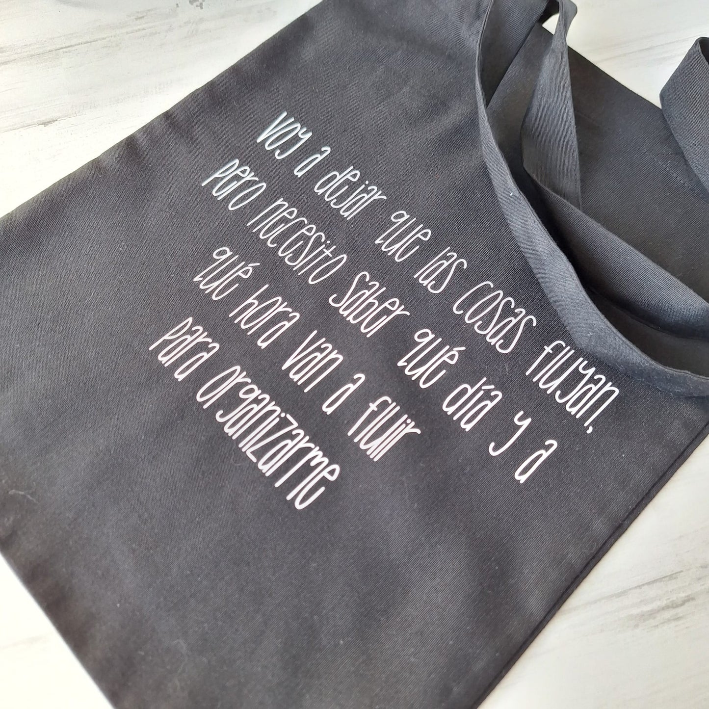 Que las cosas fluyan · Tote bag