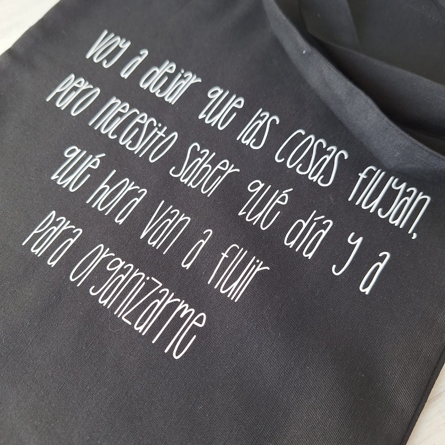 Que las cosas fluyan · Tote bag
