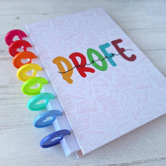 Libreta profe personalizada A5