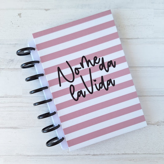No me da la vida · Rayas · Libreta A5